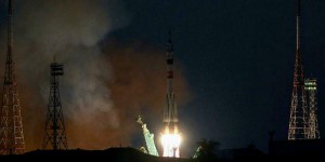 Un Américain et deux Russes décollent vers l’ISS à bord d’une fusée Soyouz
