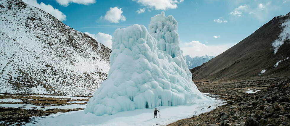 Climat : des châteaux de glace contre la sécheresse