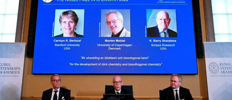 Le prix Nobel de chimie 2022 récompense deux Américains et un Danois