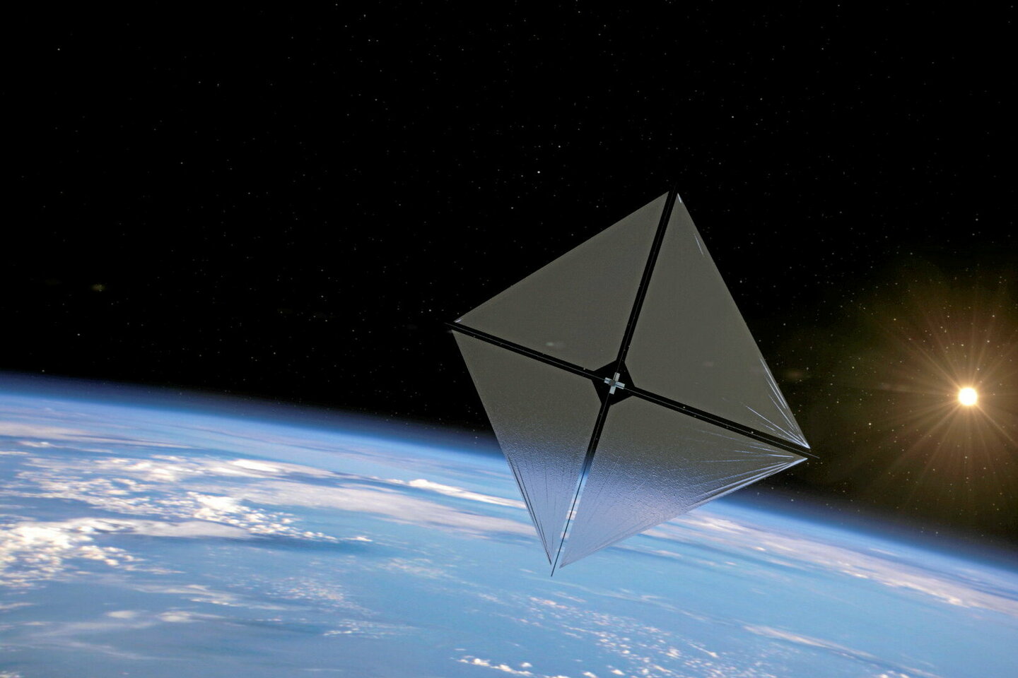 La Nasa teste une voile solaire pour naviguer dans l’espace