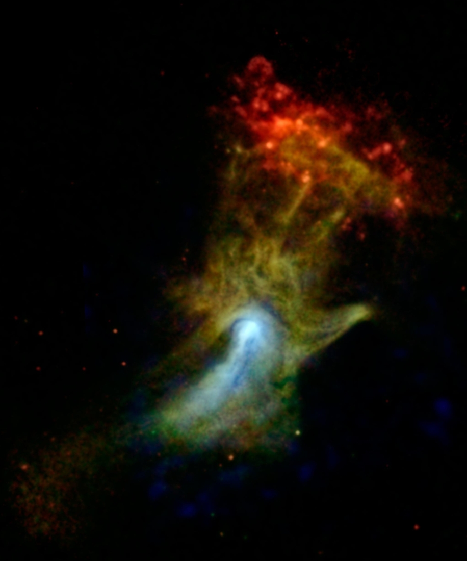 La « main de Dieu » photographiée par la NASA