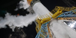 Le satellite européen Sentinel-1A décolle avec la fusée Soyouz
