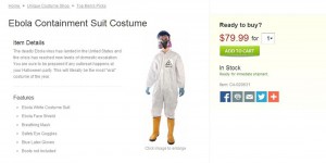 Le costume Ebola : le déguisement « le plus viral » pour Halloween