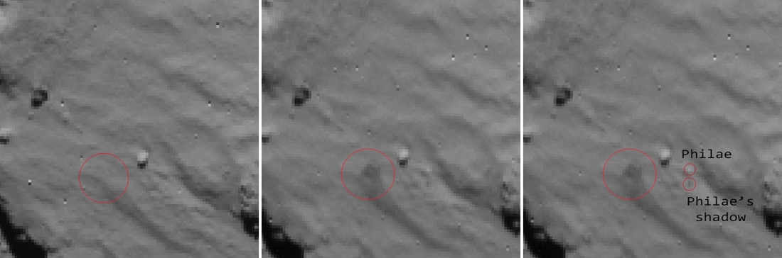 Philae a pu «renifler» des molécules organiques sur la comète