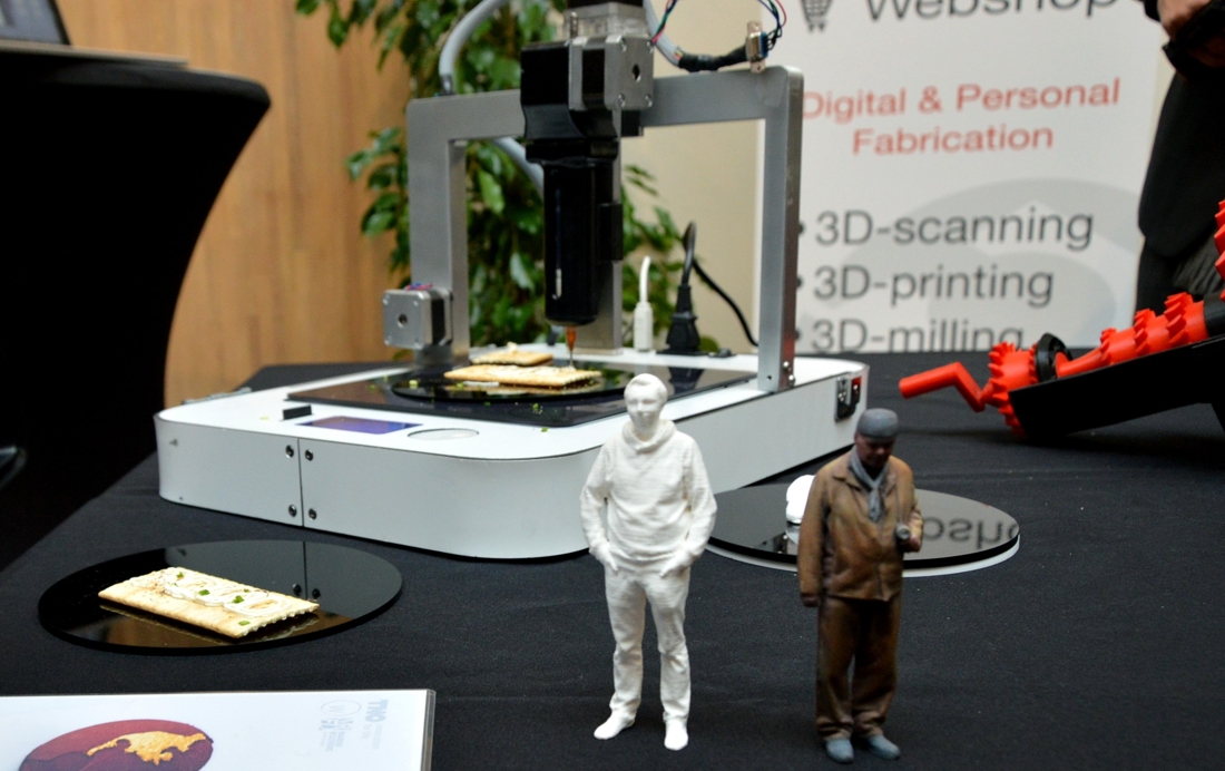 Créer un repas avec une imprimante 3D, cela devient possible