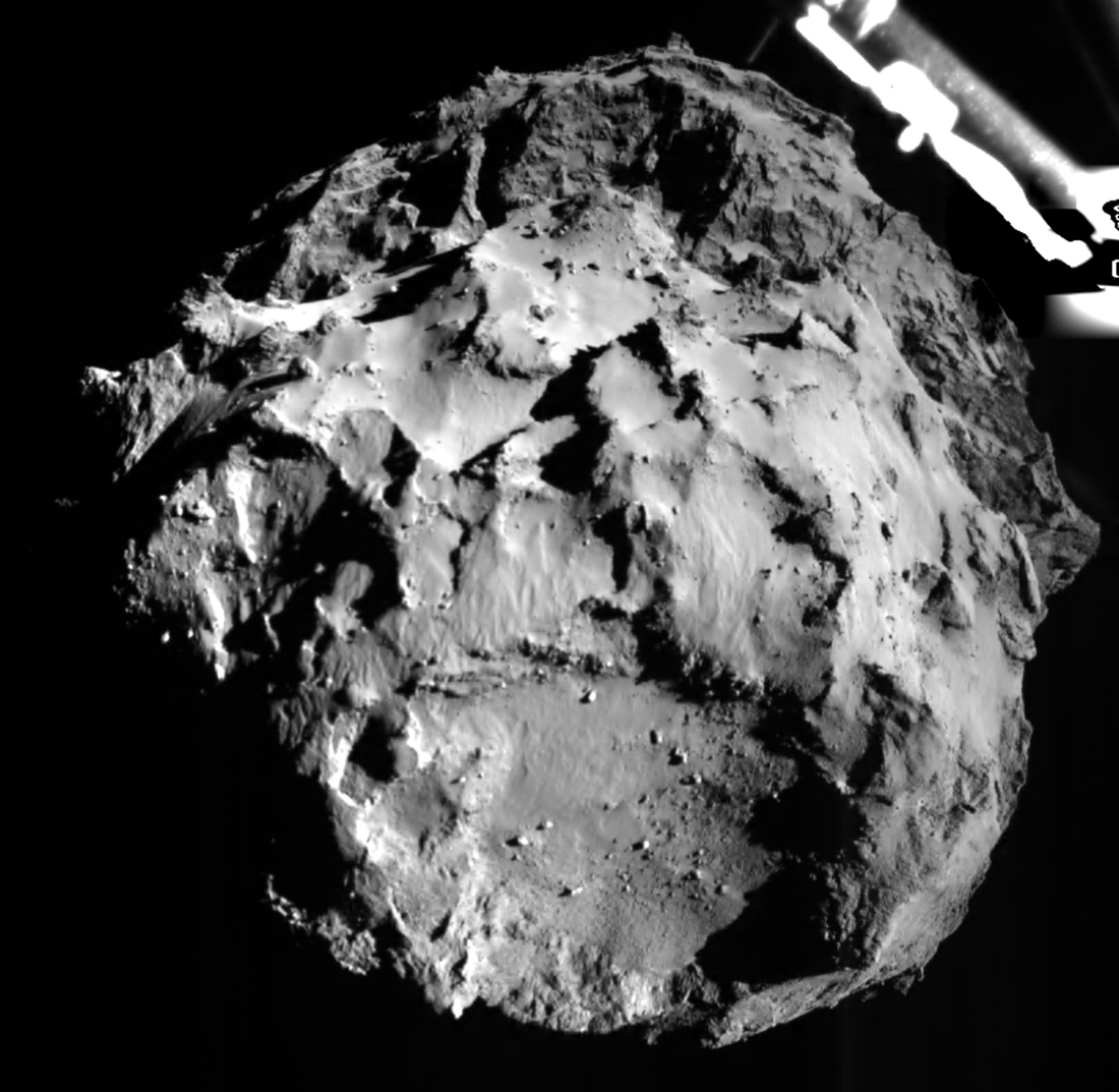La sonde Rosetta lève un peu plus le voile sur la comète Tchouri