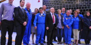 Alexeï Leonov, le «premier piéton de l’espace», reçu à l’Euro Space Center 