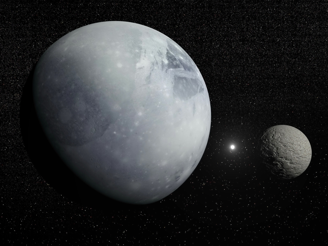 Pluton pourrait avoir une calotte glaciaire polaire, selon la Nasa 