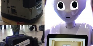 Porteurs, nettoyeurs: des robots font leur apparition en gare 