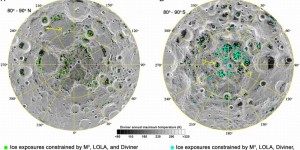 La présence de glace sur la lune est prouvée 
