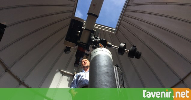L’université de Namur inaugure sa coupole d’observation des astres 