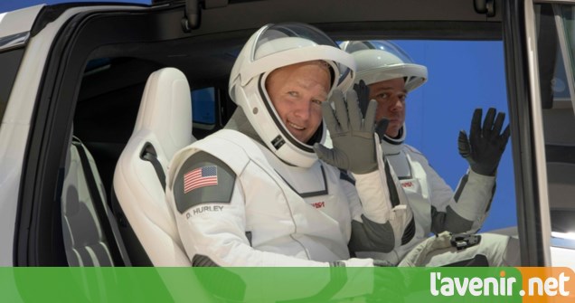 Pour la première fois, SpaceX va envoyer des astronautes dans l’espace 
