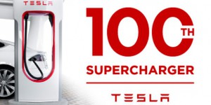 Tesla Motors installe son 100ème Supercharger