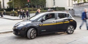 La Nissan Leaf séduit les taxis bruxellois