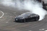 Tesla – Quand la Model S part en drift (vidéo)