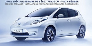 Nissan lance sa première semaine de l’électrique