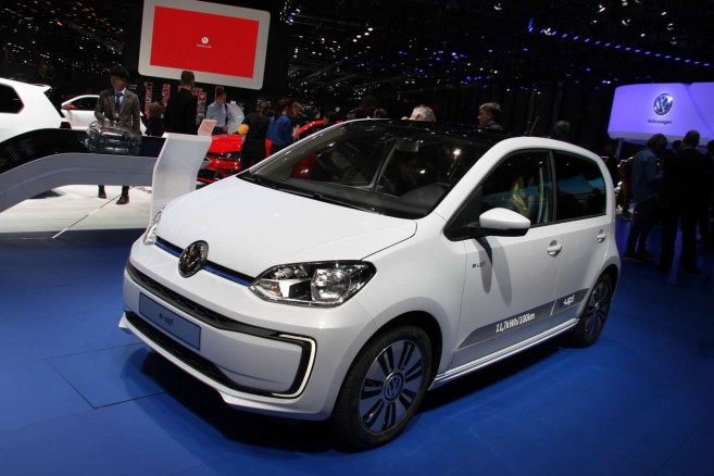 La nouvelle Volkswagen e-Up s’expose au salon de Genève