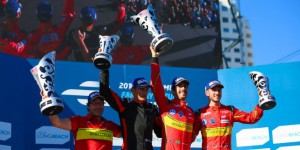 Formule E : victoire de Di Grassi et premier podium pour Venturi à Long Beach