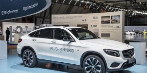 Le Mercedes GLC Coupé hybride rechargeable se dévoile