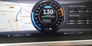 1 000 km en Tesla Model S : 130 km/h sur autoroute avec une voiture 100 % électrique !