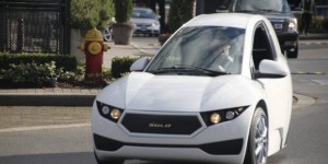 Electra Meccanica Solo : une voiture électrique à trois roues pour le marché nord-américain