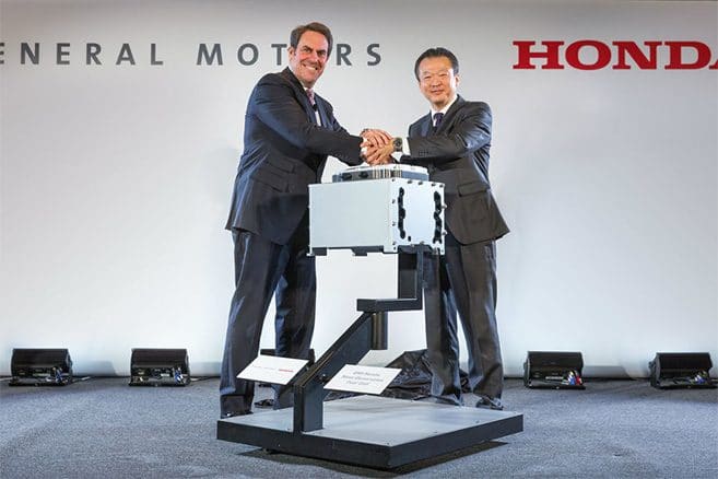 Honda et General Motors créent une joint-venture pour une produire des piles à combustible