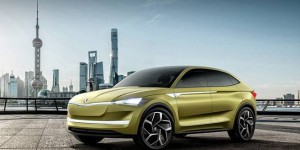 Skoda Vision E : le SUV électrique tchèque au salon de Shanghai