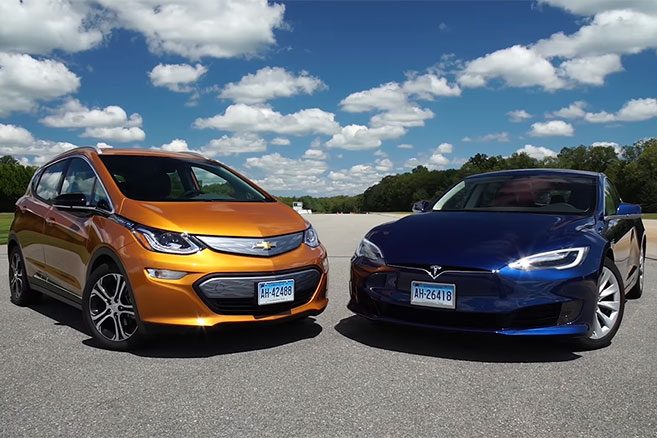 Autonomie : la Chevrolet Bolt fait mieux que la Tesla Model S