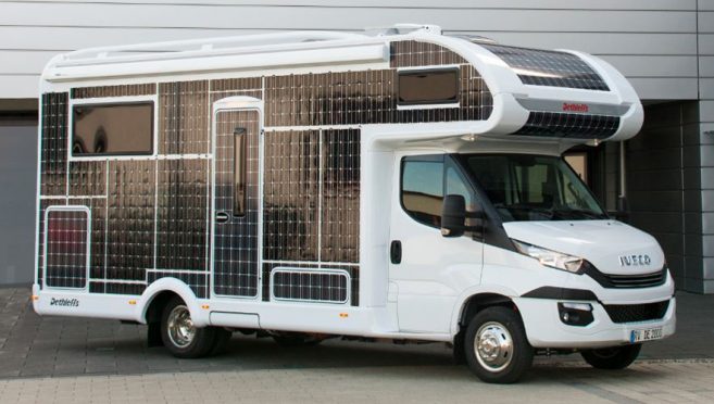 Dethleffs présente un camping-car électro-solaire