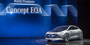 Mercedes-Benz EQA : un concept de compacte électrique à Francfort
