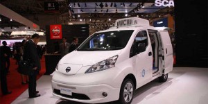 Nissan présente un e-NV200 frigorifique à Tokyo