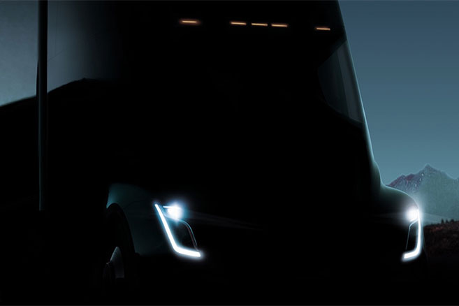 Camion électrique Tesla : nouveau teaser