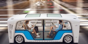 Snap : un véhicule électrique « caméléon » et autonome imaginé par Rinspeed