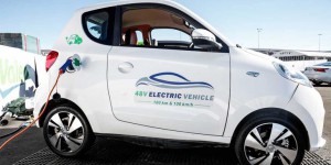 Valeo présente sa voiture électrique low-cost au CES