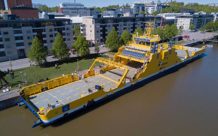 Finlande : un ferry avec 1000 kWh de batteries
