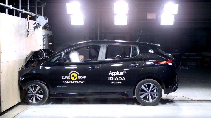 La nouvelle Leaf décroche 5 étoiles aux crash-tests EuroNCAP (vidéo)