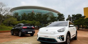 Kia Niro électrique : la version de production révélée en Corée