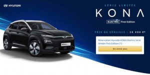Le Hyundai Kona électrique en vente sur Amazon