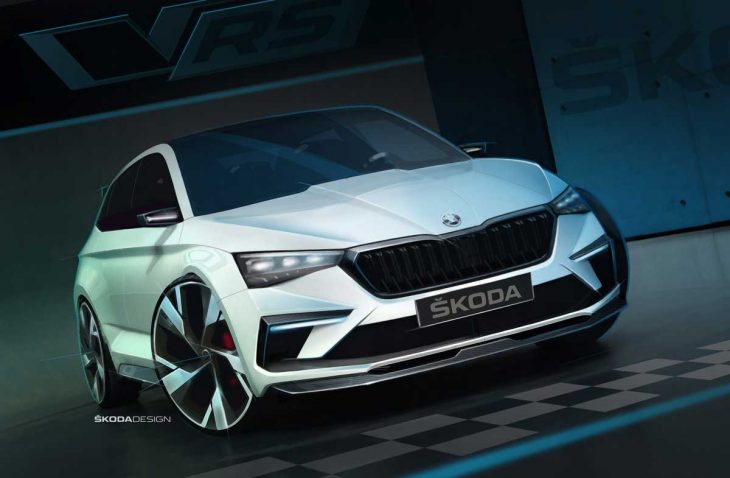 Skoda Vision RS : de l’hybride rechargeable pour le Mondial de Paris