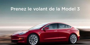 La Tesla Model 3 disponible à l’essai en France