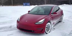 Vidéos : la Tesla Model 3 à l’épreuve du froid