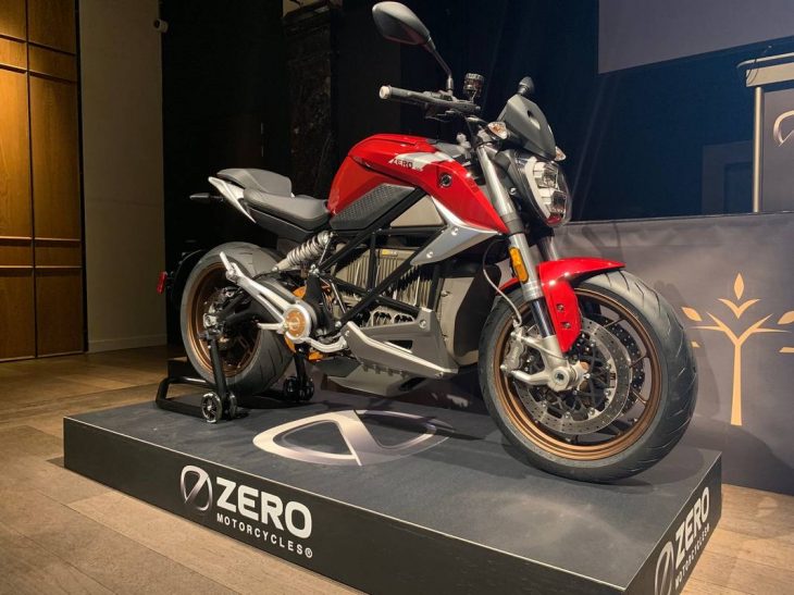 Moto électrique : la Zero SR/F officiellement révélée