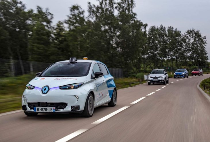 La France s’engage pour les véhicules électriques autonomes