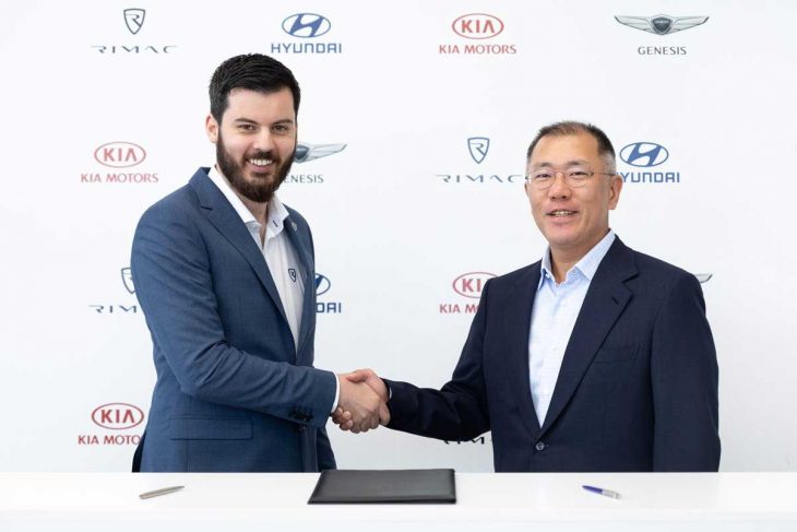 Rimac et Hyundai pour 2 véhicules électriques haute performance