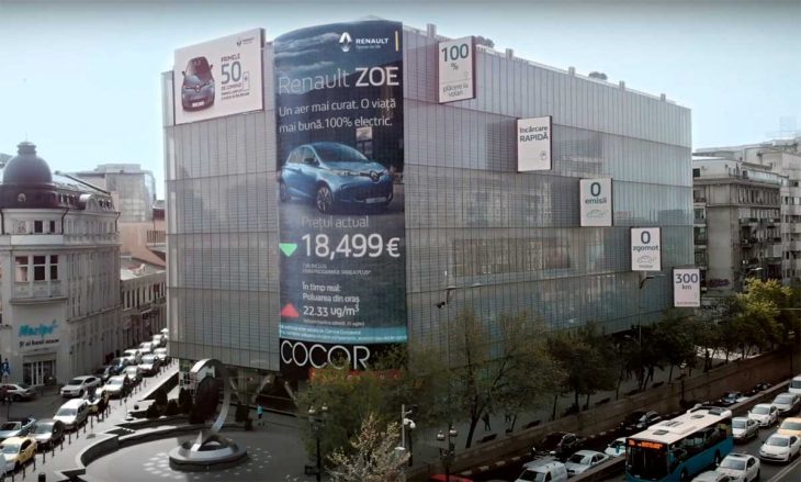 Le prix de la Renault ZOE indexé sur le niveau de pollution