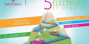 Salon du véhicule électrique et hybride à Val-d’Isère