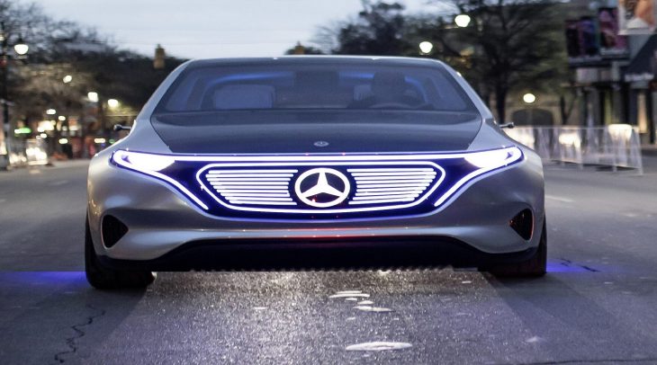 Le concept-car Mercedes EQS au Salon de Francfort 2019 ?