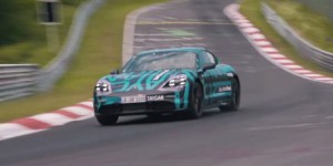 Vidéo : la Porsche Taycan en piste sur le Nürburgring