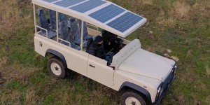 Un Land Rover Defender solaire pour la communauté Maasai