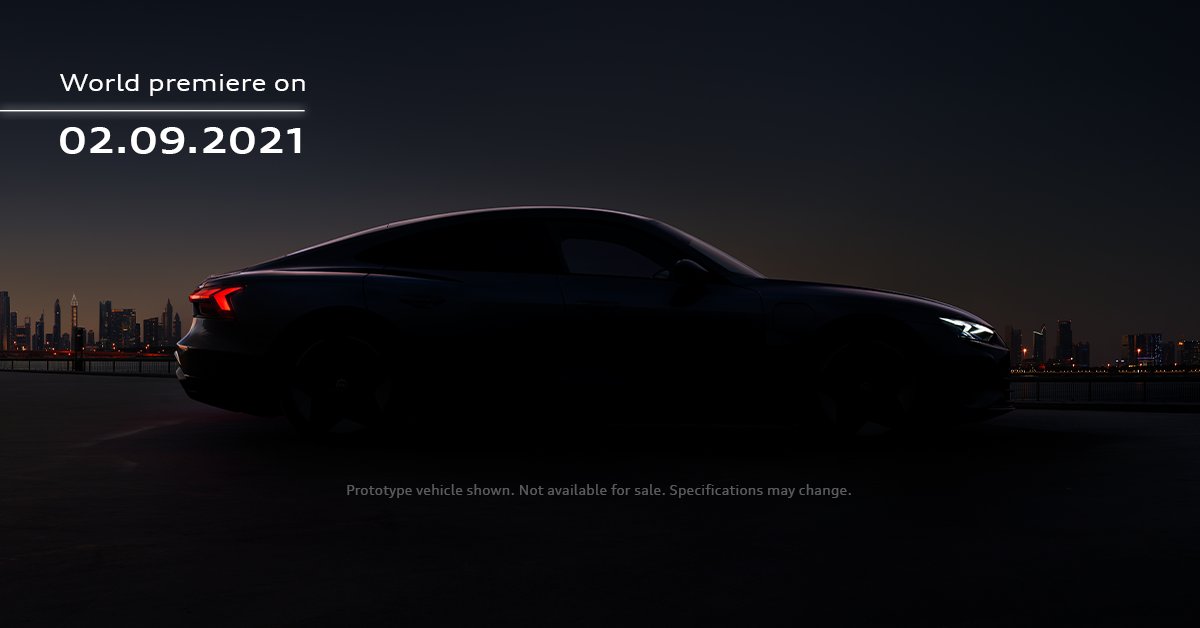Audi dévoilera sa nouvelle e-Tron GT le 9 février